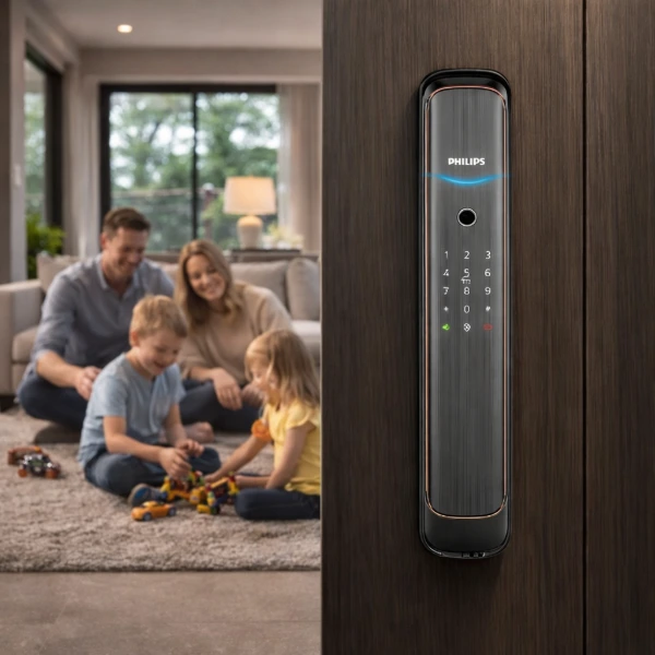 Cerradura Electrónica – Philips DDL702E-5HWS - Imagen 4